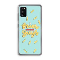Always fries: Samsung Galaxy A41 Transparant Hoesje