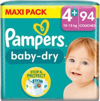 Pampers Pampers Baby Dry Gr. 4+ 10-15 kg 94 Stk.