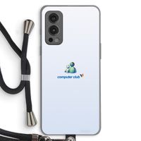 MSN: OnePlus Nord 2 5G Transparant Hoesje met koord MSN: OnePlus Nord 2 5G Transparant Hoesje met koord