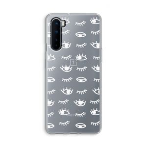 Eye pattern #3: OnePlus Nord Transparant Hoesje