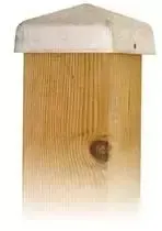 Eurofix paalkap piramide 71x71 mm verz,