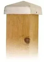 Eurofix paalkap piramide 71x71 mm verz, - thumbnail