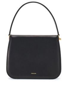 Ferragamo sac porté épaule à design structuré - Noir