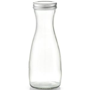 Zeller Karaf - met schroefdeksel - glas - 1000 ml - schenkkan