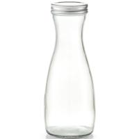 Zeller Karaf - met schroefdeksel - glas - 1000 ml - schenkkan