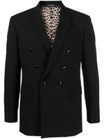 ERALDO blazer boutonné à revers crantés - Noir