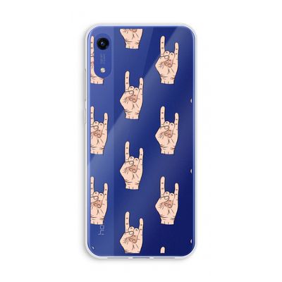 Rock: Honor Play 8A Transparant Hoesje