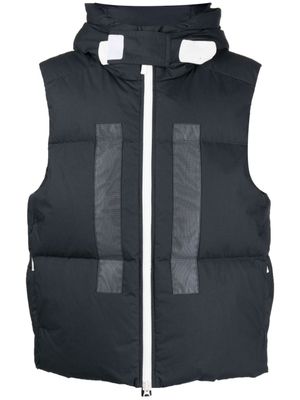 Stone Island Bodywarmer met capuchon - Blauw Stone Island Bodywarmer met capuchon - Blauw