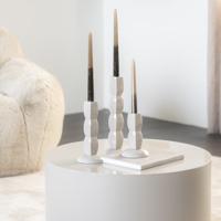 By-Boo Kaarshouder 'Prinz' Set van 3 stuks, kleur Taupe