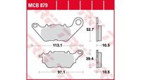TRW remblokken "mcb 879" brake pad mcb 879 organic standard