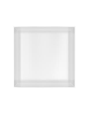 Hotbath &MORE Inbouwnis 30x30x10cm frameless Mat Wit