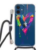 Melts My Heart: iPhone 12 Transparant Hoesje met koord Melts My Heart: iPhone 12 Transparant Hoesje met koord