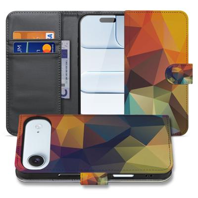 Polygon Color Hoesje Voor iPhone Air | Bookcase