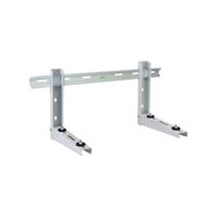 Airco wandsteun CANALIT Wandbeugel met schuifrail 800mm x 420mm Ral 9002