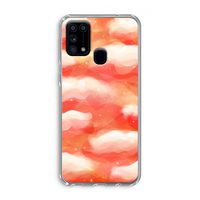Lichte Wolken: Samsung Galaxy M31 Transparant Hoesje