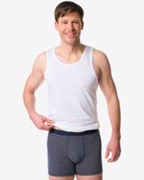 HEMA Herenboxers strepen - 3 stuks donkerblauw (donkerblauw)