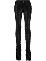 MISBHV pantalon skinny à taille basse - Noir - thumbnail