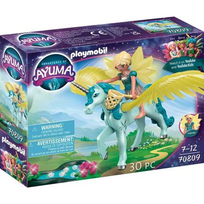 Ayuma - Crystal Fairy met eenhoorn Constructiespeelgoed