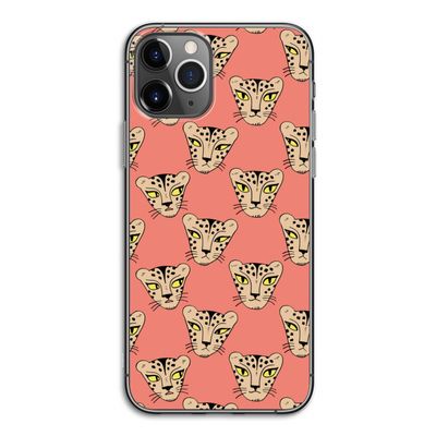 Tijger: iPhone 11 Pro Transparant Hoesje