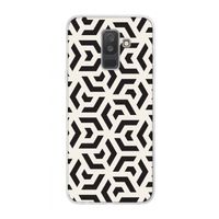 Crazy pattern: Samsung Galaxy A6 Plus (2018) Transparant Hoesje