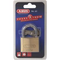 Abus messing hangslot 65/50mm goud - 7 cm