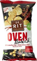 De Rit Kikkererwtenchips ovenbaked sweet chili bio (75 gr) - thumbnail