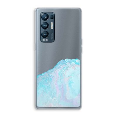 Fantasie pastel: Oppo Find X3 Neo Transparant Hoesje