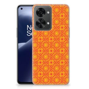 OnePlus Nord 2T TPU bumper Batik Oranje