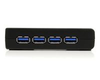 StarTech.com 4-poort SuperSpeed USB 3.0 Hub Zwart - thumbnail