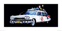 Kunstdruk Ghostbusters Car 100x50cm Kunstdruk Ghostbusters Car 100x50cm