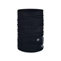 Buff Windproof Nekwarmer Solid Black One Size