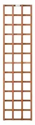 Elephant rechte trellis duurzaam hardhout fsc 550x1800mm met rechte latten rvs geschroefd