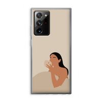 Fresh coffee: Samsung Galaxy Note 20 Ultra / Note 20 Ultra 5G Transparant Hoesje Fresh coffee: Samsung Galaxy Note 20 Ultra / Note 20 Ultra 5G Transparant Hoesje