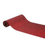 Tafelloper Op Rol Glitter Rood Premium (30x500cm)
