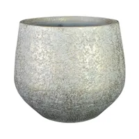 Bloempot Noor Metalic Grey Ø32cm