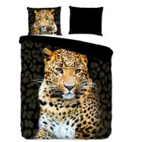Dekbedovertrek Rayan - Tweepersoons (200x200 cm) - Meerkleurig Microvezel - Dessin: Dieren - Pure - Dekbed-Discounter.nl