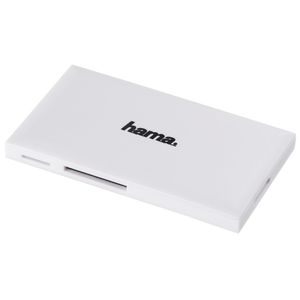 Hama 00181017 geheugenkaartlezer USB 3.2 Gen 1 (3.1 Gen 1) Wit