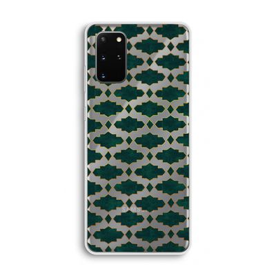 Moroccan tiles: Samsung Galaxy S20 Plus Transparant Hoesje