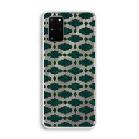 Moroccan tiles: Samsung Galaxy S20 Plus Transparant Hoesje