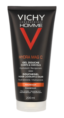 Vichy Homme Hydra Mag C Shower Gel Body And Hair 200 ml Douche & bad Heren