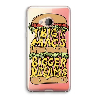 Big Macs Bigger Dreams: HTC U Play Transparant Hoesje
