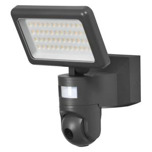 LEDVANCE Smart+ Flood Camera Control 4058075564626 AC34855 LED-buitenlamp met bewakingscamera (wand) LED 23 W