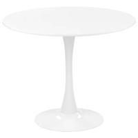 Beliani - BOCA - Ronde eettafel - Wit - 90 cm - MDF - thumbnail