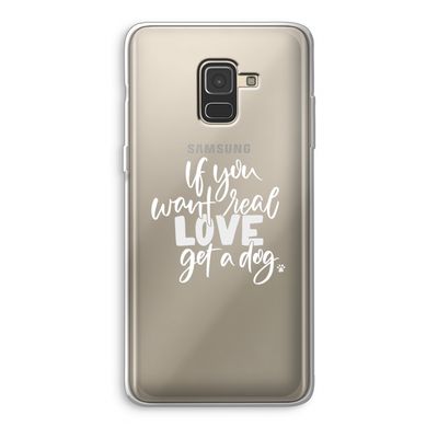 Partner in crime: Samsung Galaxy A8 (2018) Transparant Hoesje