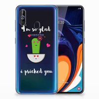 Samsung Galaxy A60 Telefoonhoesje met Naam Cactus Glad