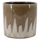 Pot porches d17h17cm taupe