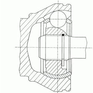 Gkn-lobro Homokineet rep.set 302166