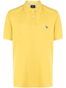 PS Paul Smith polo en coton à logo brodé - Jaune