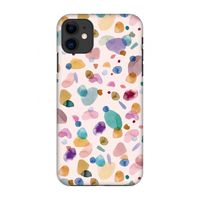 Terrazzo Memphis Pink: Volledig geprint iPhone 11 Hoesje