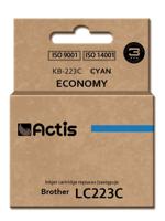 Actis KB-223C inkt (vervangt Brother LC223C; Standaard; 10 ml; blauw)